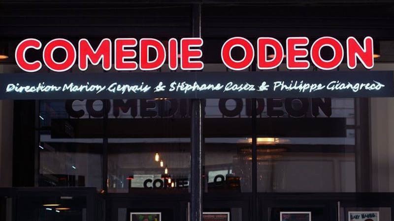Enseigne de la Comedie Odeon